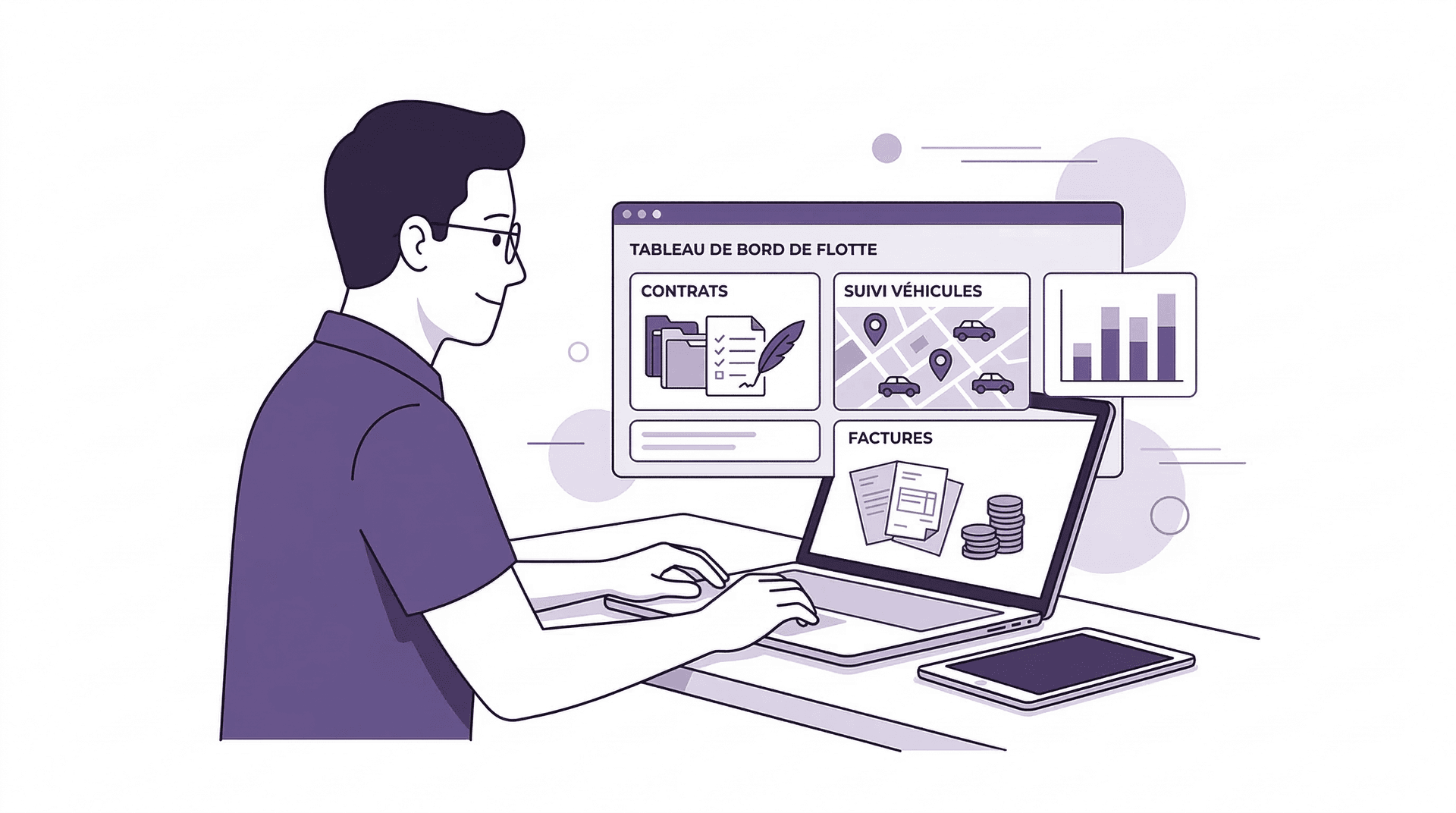 3. Gérez votre flotte en ligne